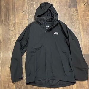 The North Face Men's Black Raincoat